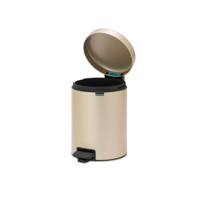 Кош за смет с педал Brabantia NewIcon 5L, Champagne